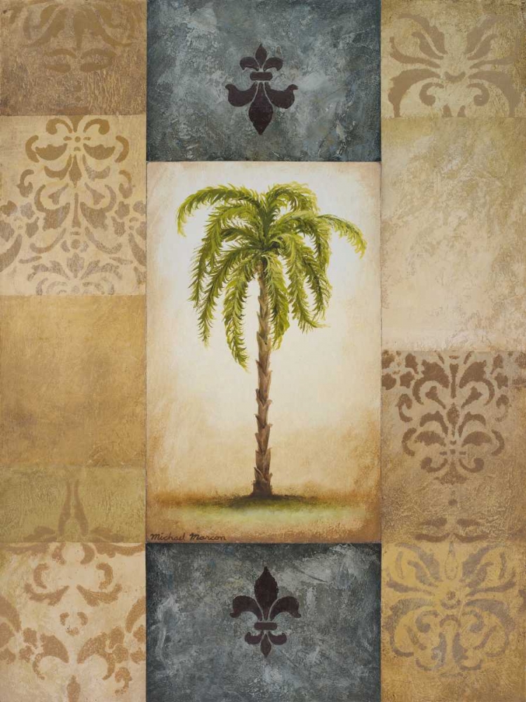 Wall Art Painting id:51728, Name: Fantasy Palm II, Artist: Marcon, Michael