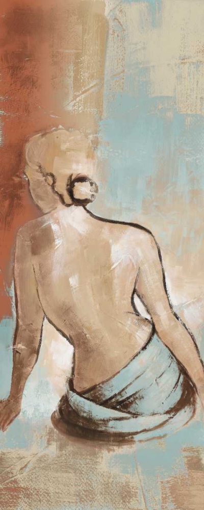 Wall Art Painting id:51857, Name: Seated Woman Panel I, Artist: Loreth, Lanie