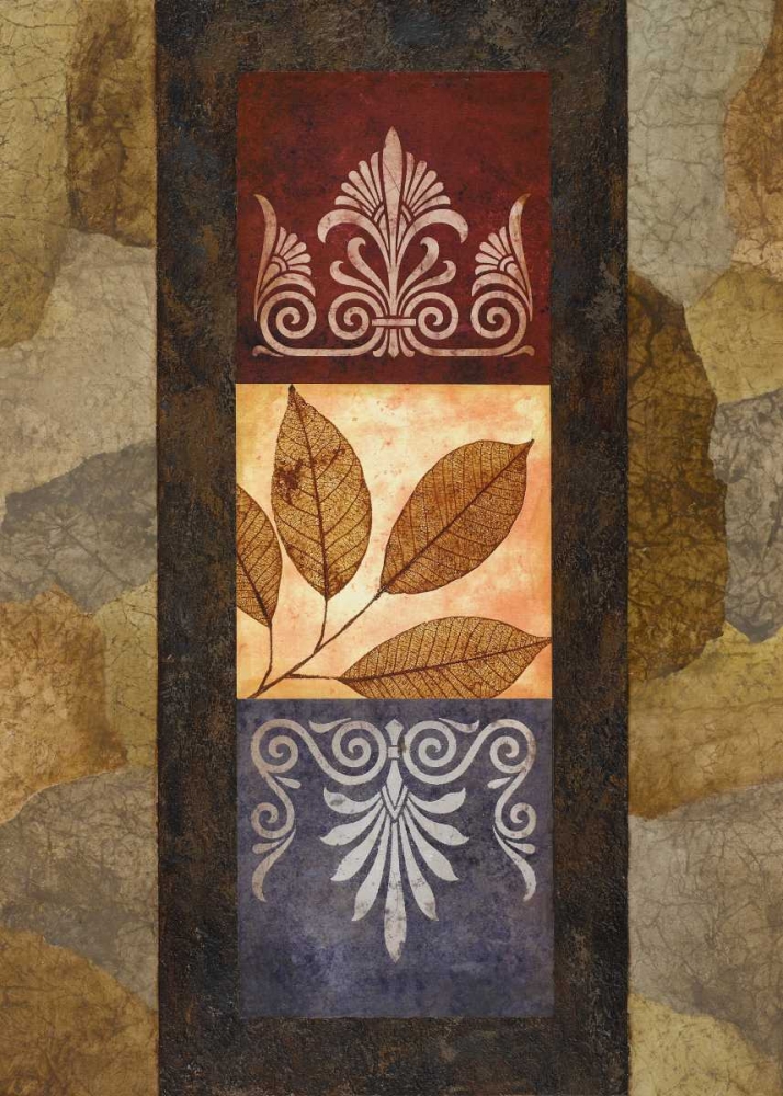 Wall Art Painting id:23402, Name: Golden Leaves I, Artist: Marcon, Michael