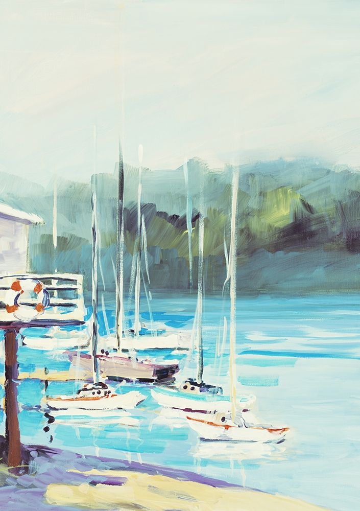 Wall Art Painting id:207049, Name: Bait Shack, Artist: Slivka, Jane