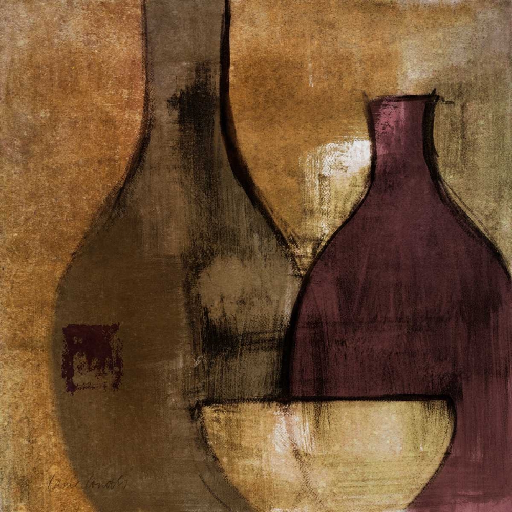 Wall Art Painting id:23432, Name: Glass Gathering II, Artist: Loreth, Lanie