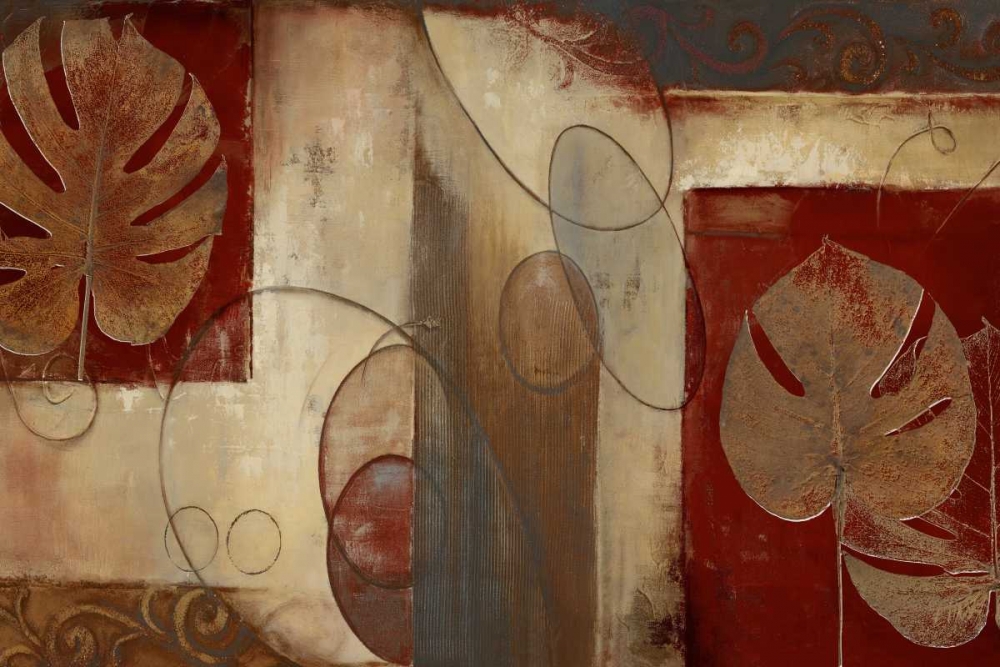 Wall art: Inspiration in Crimson, by Pinto, Patricia