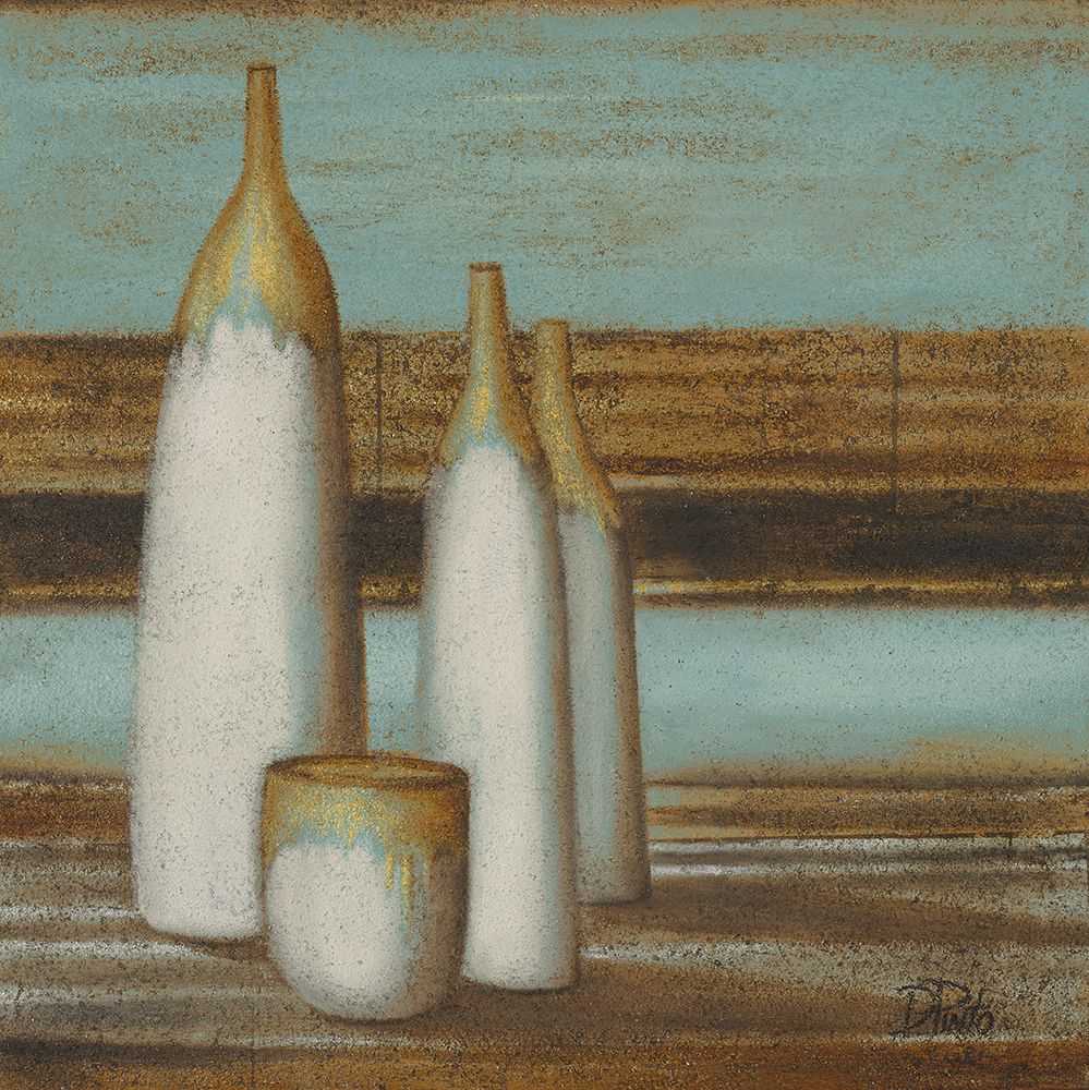 Wall Art Painting id:462722, Name: Elegantisimo on Teal II, Artist: Pinto, Patricia