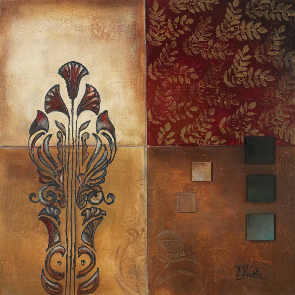 Wall art: Ornaments II, by Pinto, Patricia