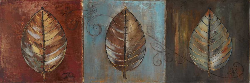 Wall Art Painting id:15227, Name: New Leaf Panel I, Artist: Pinto, Patricia