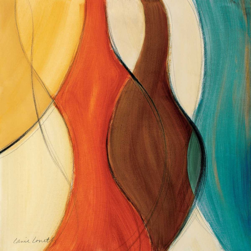 Wall Art Painting id:32439, Name: Coalescence II, Artist: Loreth, Lanie