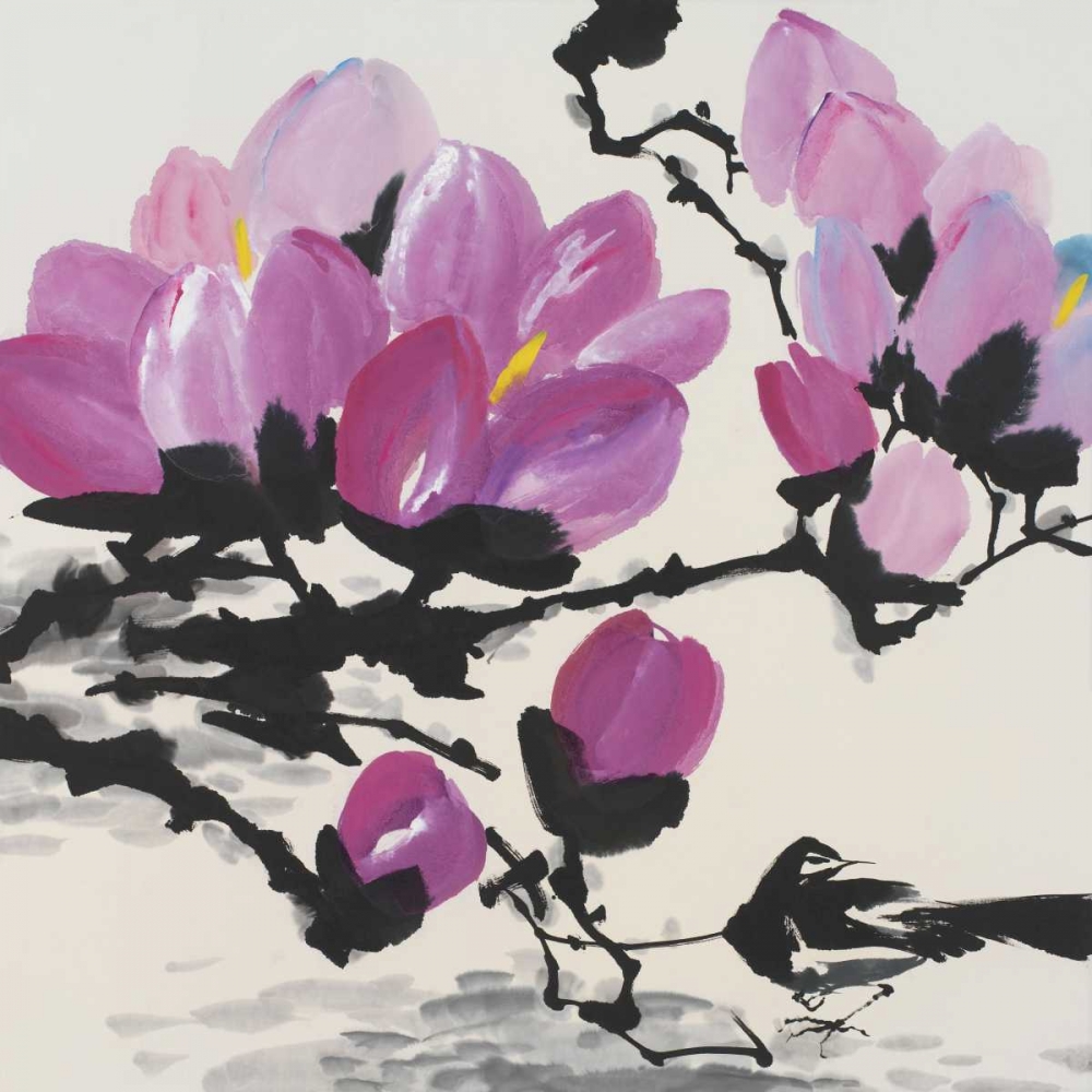 Wall Art Painting id:23487, Name: Sakura I, Artist: Urban Pearl Collection, Llc
