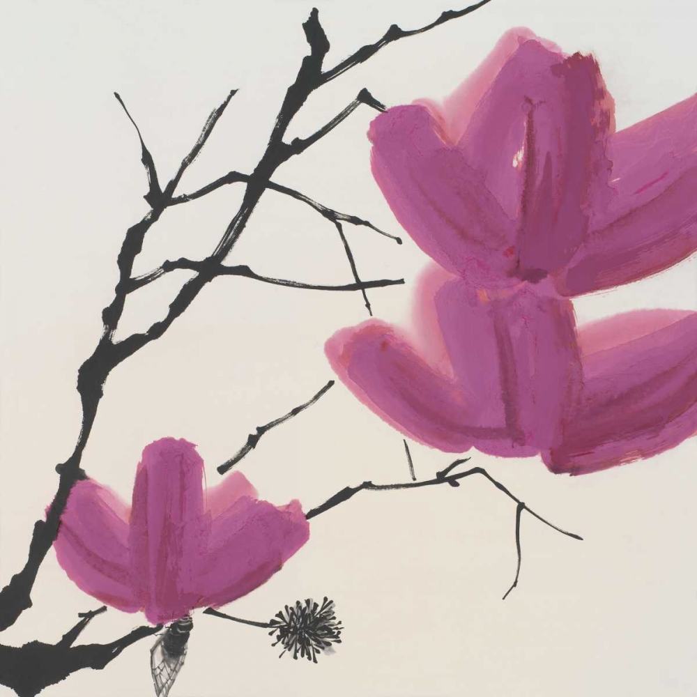 Wall Art Painting id:15247, Name: Sakura II, Artist: Urban Pearl Collection, Llc