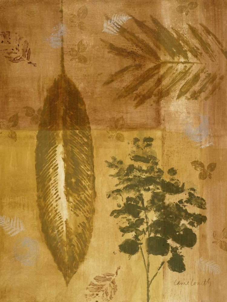 Art Print: Shades of Gold I