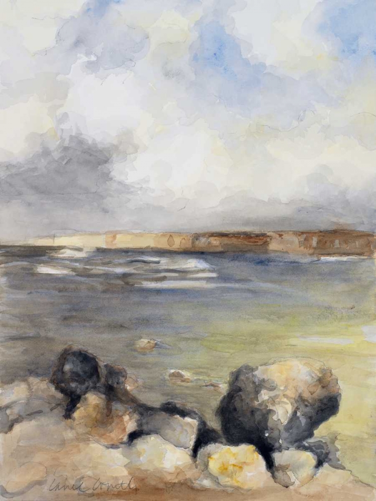 Wall Art Painting id:23631, Name: Along the Coast of Sardinia II, Artist: Loreth, Lanie