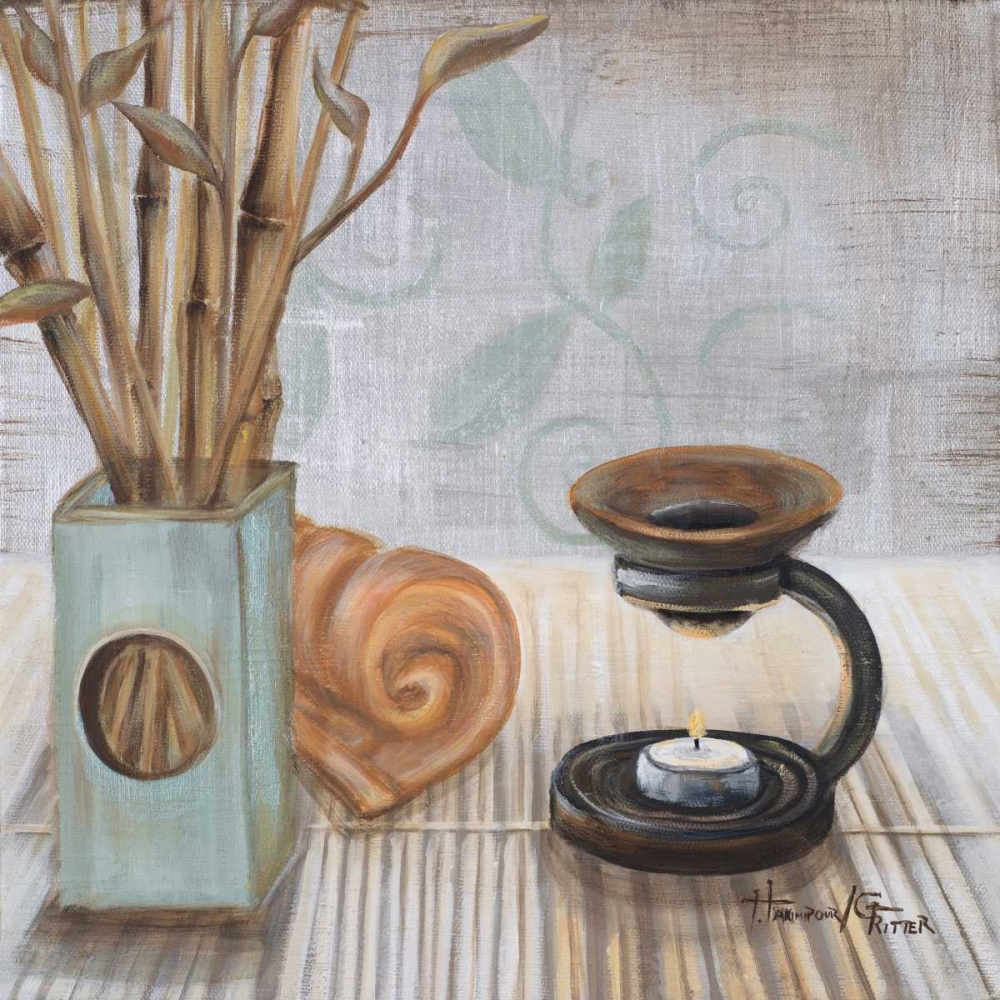 Wall Art Painting id:15266, Name: Zen Bath I, Artist: Hakimipour-Ritter