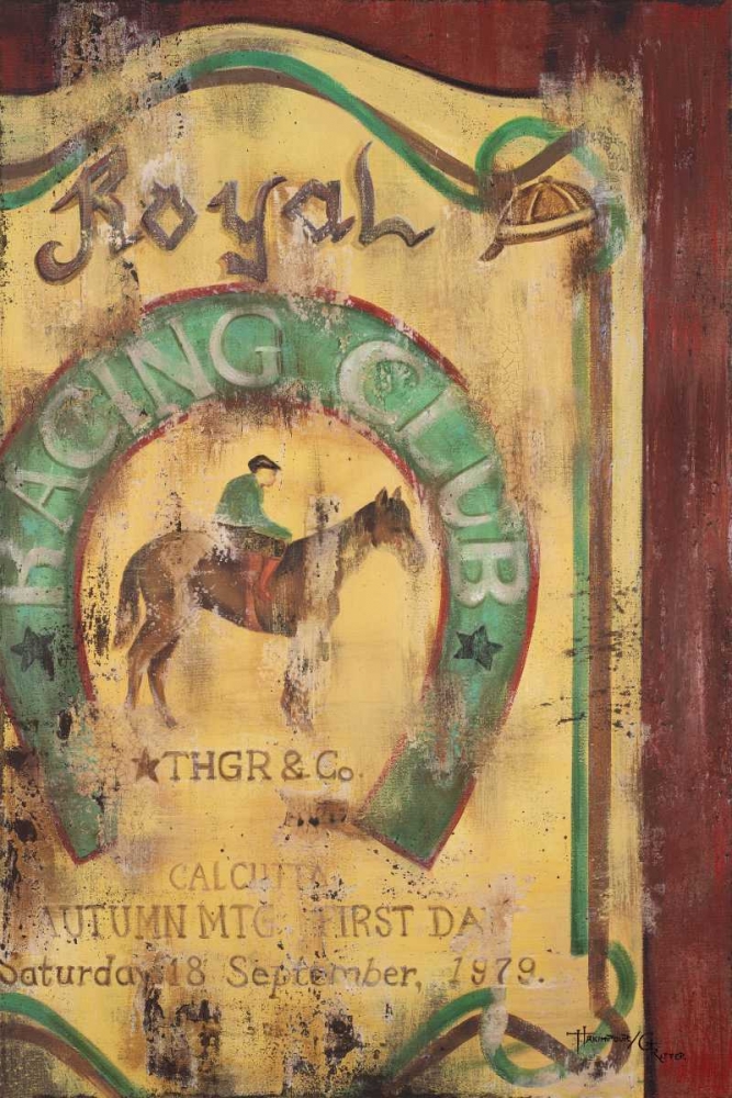 Wall Art Painting id:23514, Name: Vintage Calcutta II, Artist: Hakimipour-Ritter