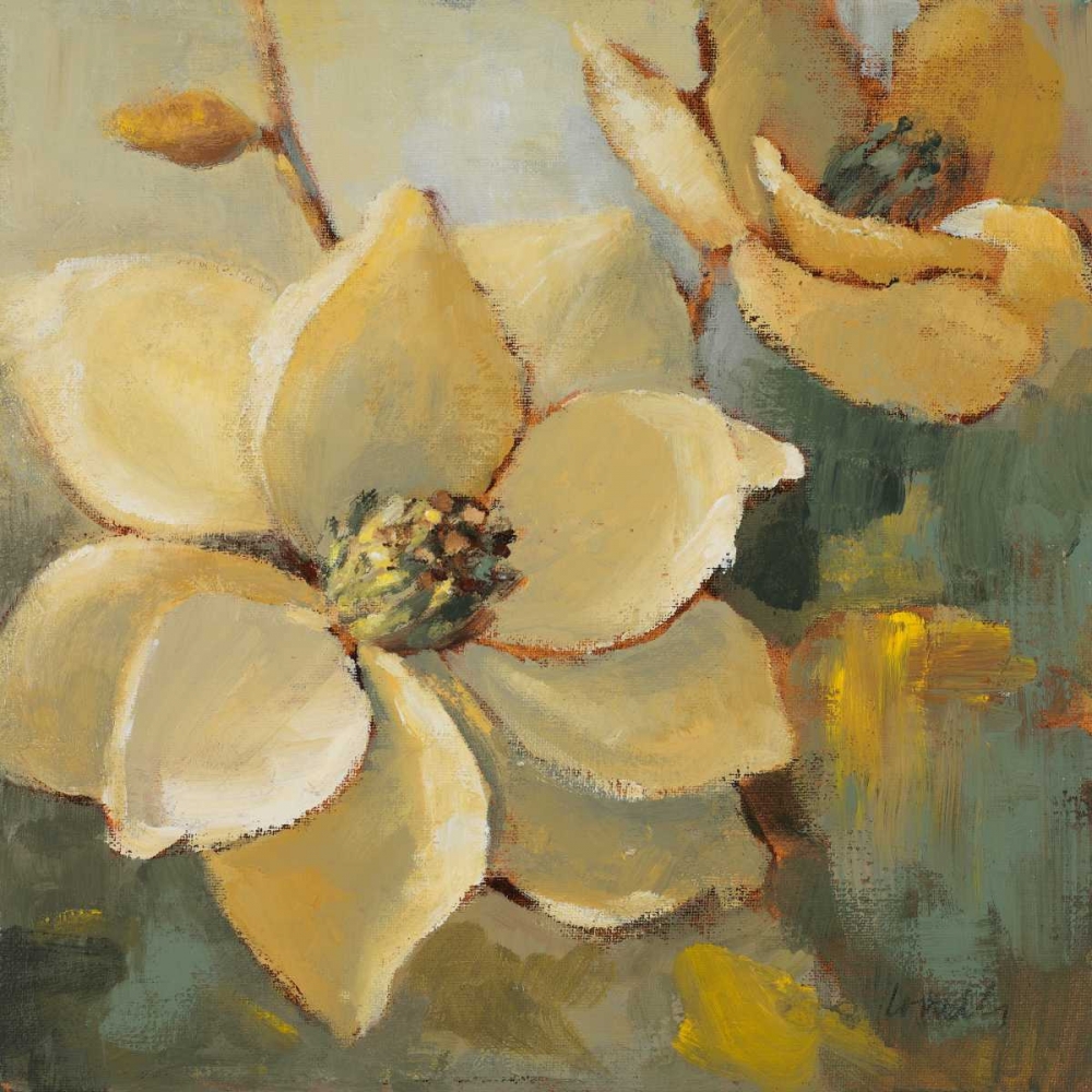 Wall Art Painting id:15298, Name: Magnolias After the Rain I, Artist: Loreth, Lanie