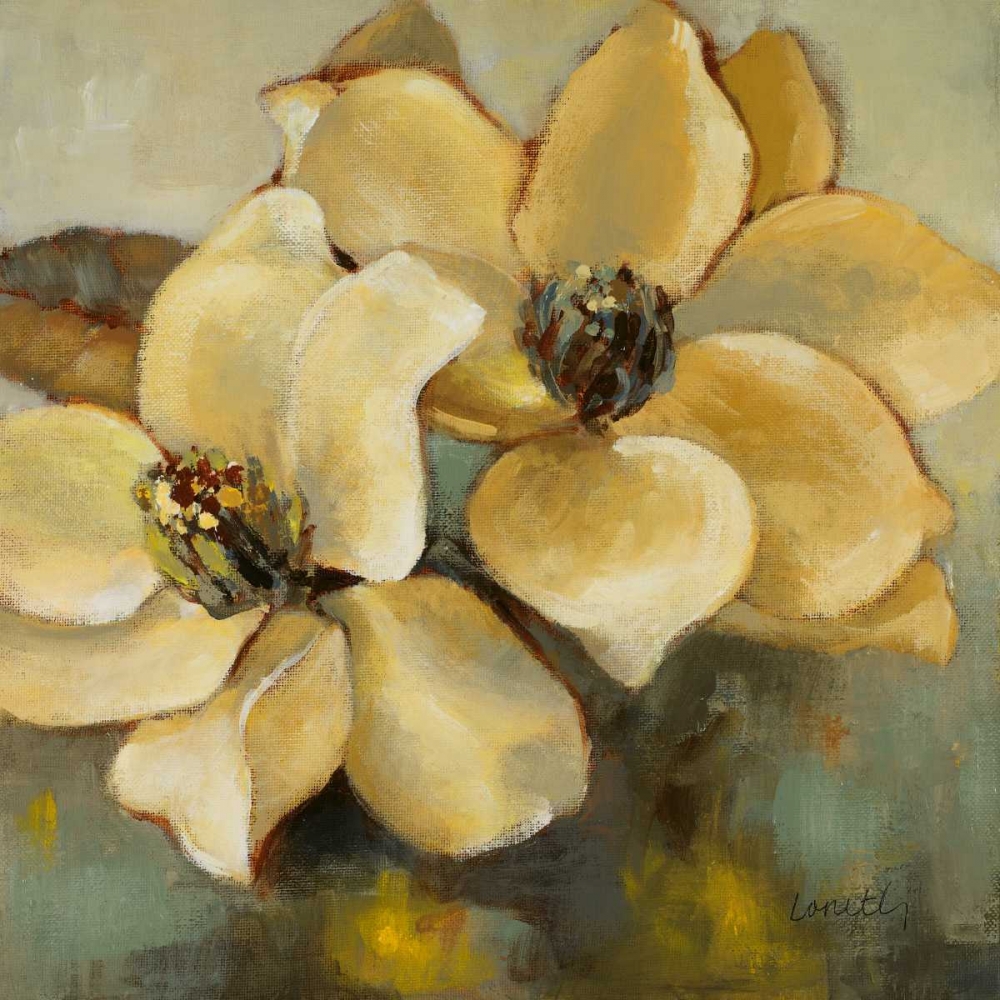 Wall Art Painting id:15300, Name: Magnolias After the Rain II, Artist: Loreth, Lanie