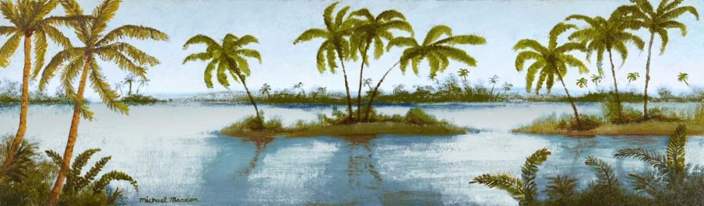 Wall Art Painting id:15306, Name: Cool Tropics II, Artist: Marcon, Michael
