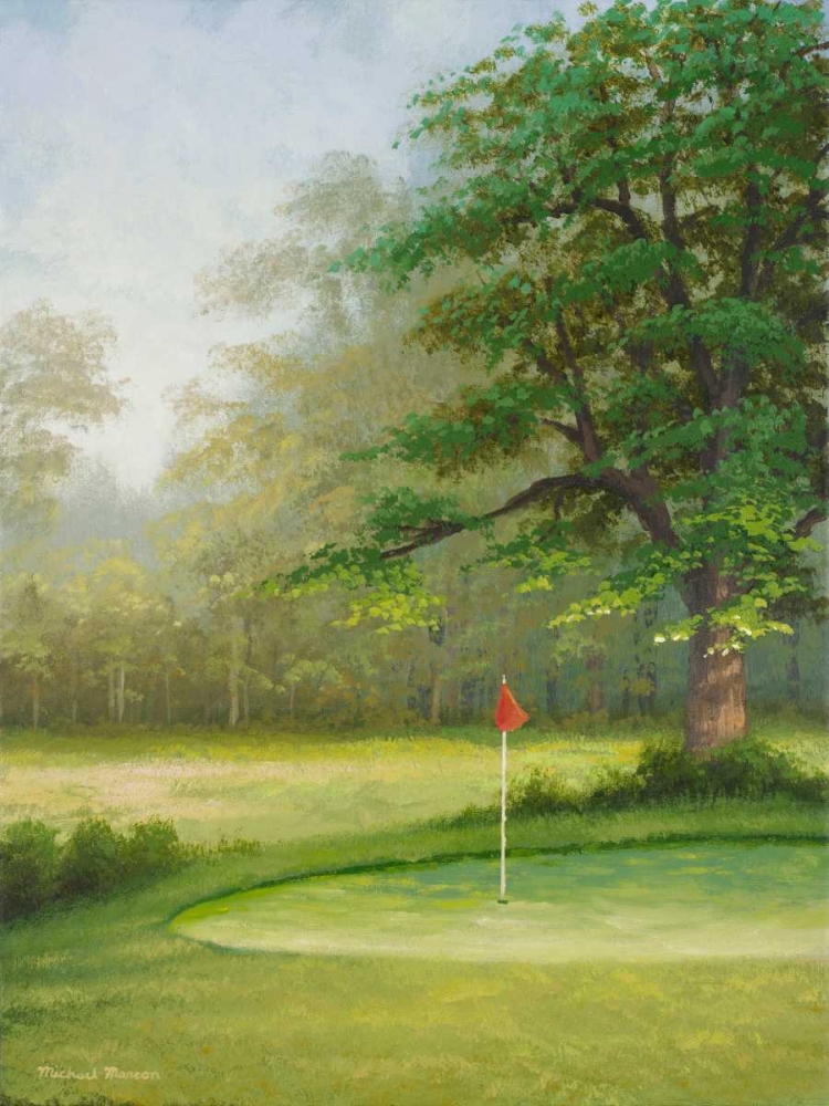 Wall Art Painting id:15311, Name: Amacoy Green II, Artist: Marcon, Michael