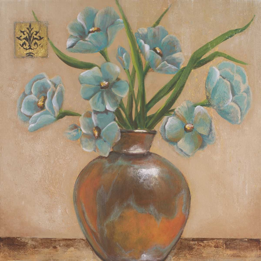 Wall art: Patina Square II, by Hakimipour-Ritter