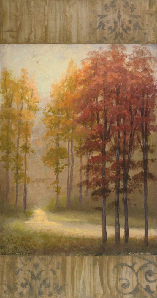 Wall Art Painting id:51263, Name: October Trees I, Artist: Marcon, Michael