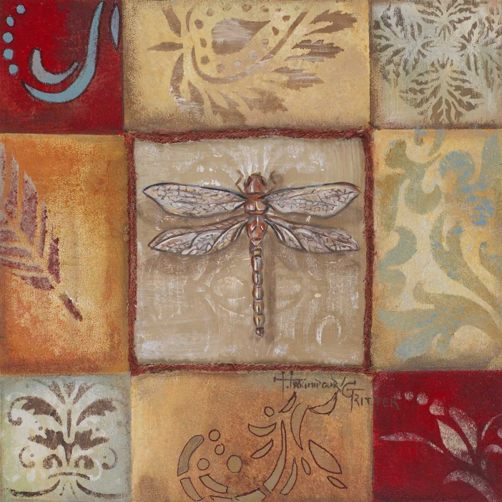 Wall Art Painting id:23693, Name: Pond Life I, Artist: Hakimipour-Ritter