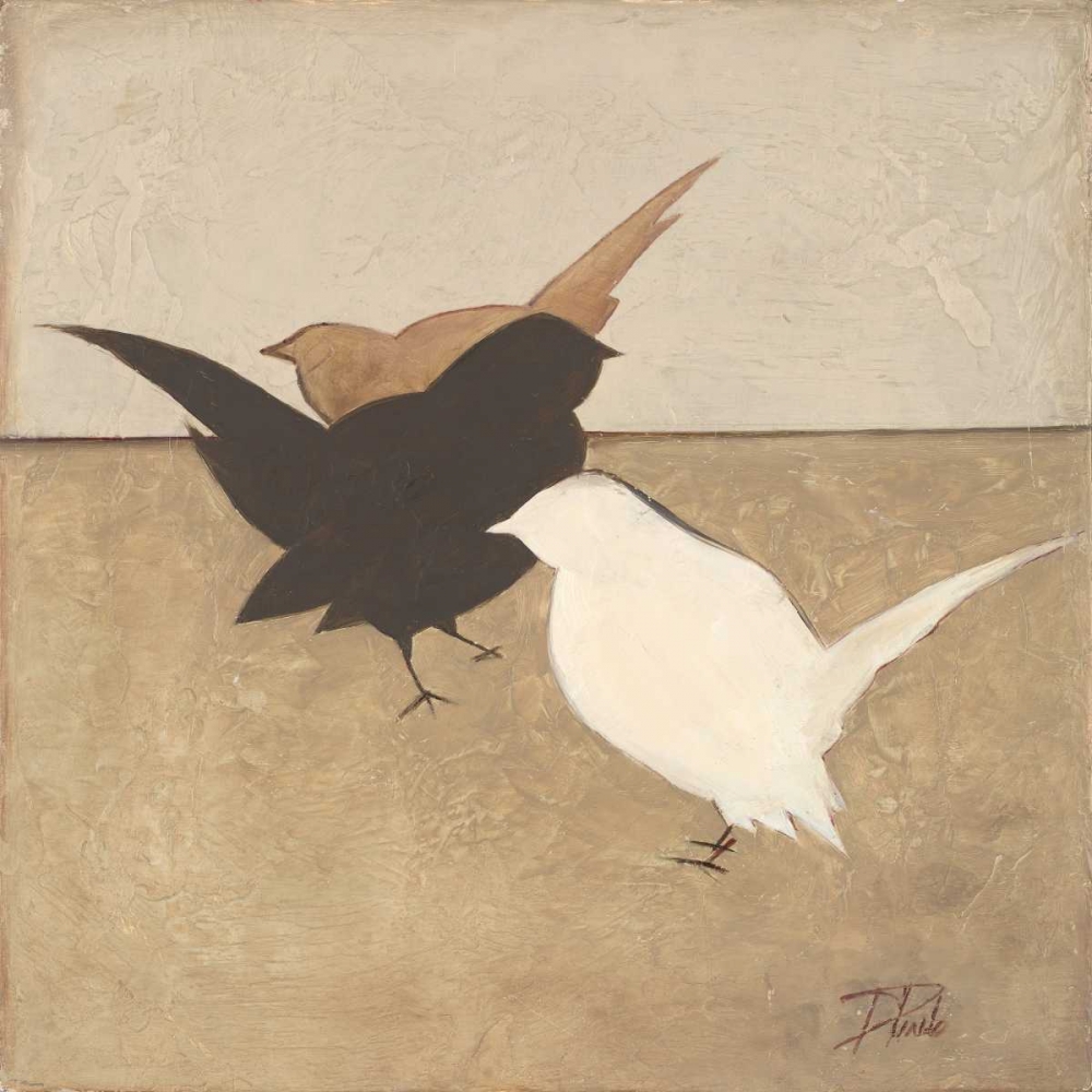 Wall Art Painting id:23708, Name: Birdies I, Artist: Pinto, Patricia