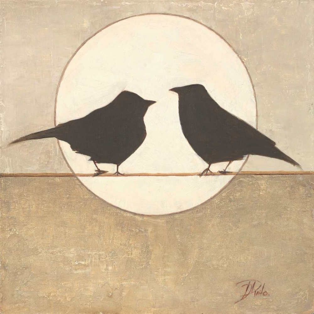 Wall Art Painting id:23709, Name: Birdies II, Artist: Pinto, Patricia
