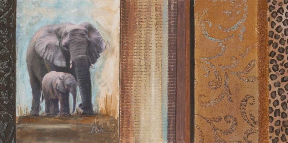 Wall art: Africa Mia II, by Pinto, Patricia