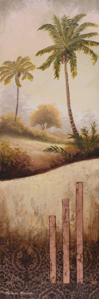 Wall Art Painting id:23758, Name: Tropical Gardens I, Artist: Marcon, Michael