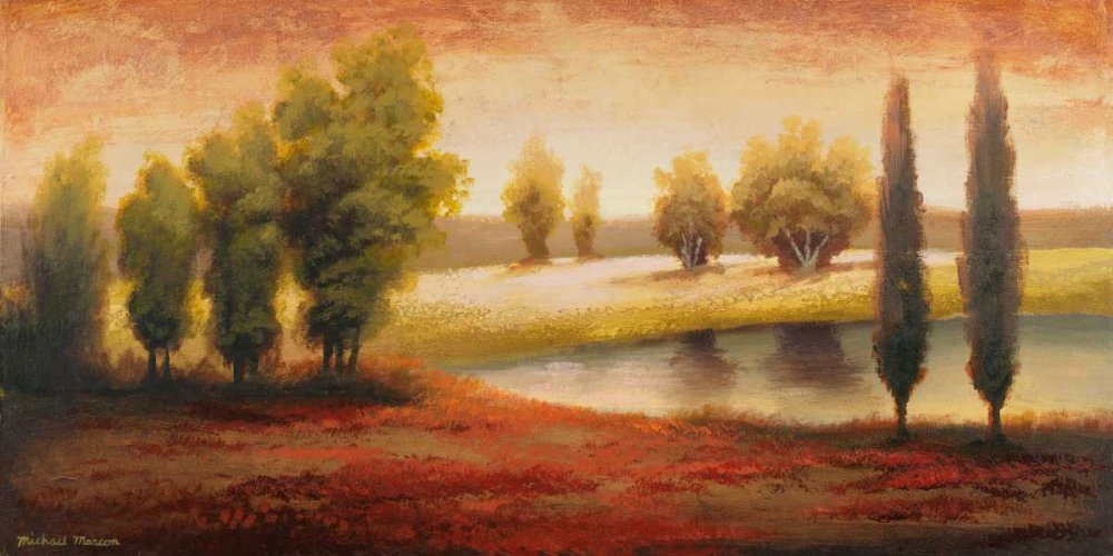 Wall Art Painting id:15367, Name: Summer Gleam, Artist: Marcon, Michael