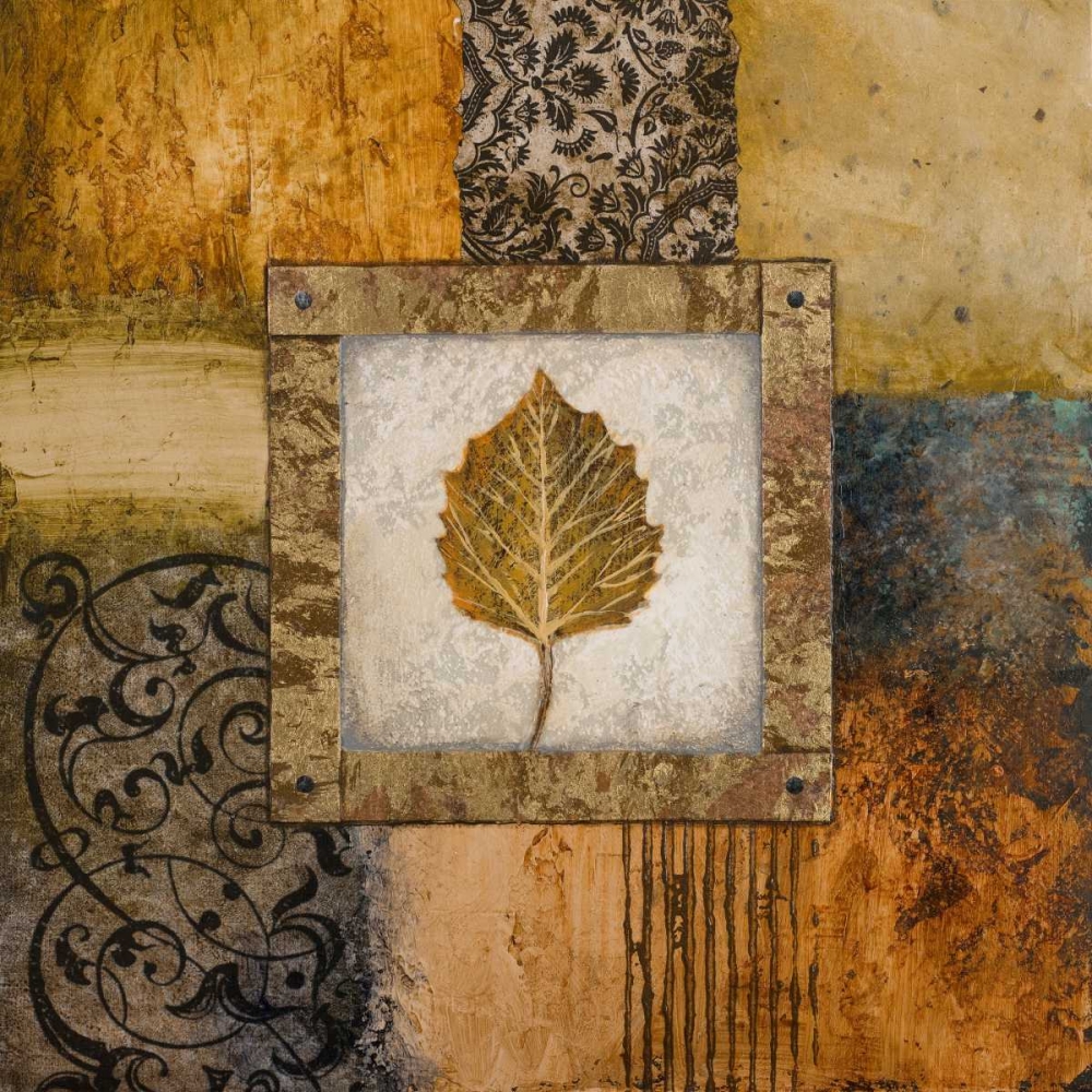 Wall Art Painting id:15379, Name: Fallen Leaf III - yellow, Artist: Marcon, Michael