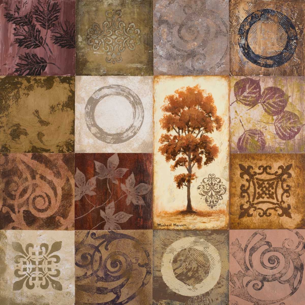 Wall Art Painting id:23792, Name: Contemporary Autumn I, Artist: Marcon, Michael