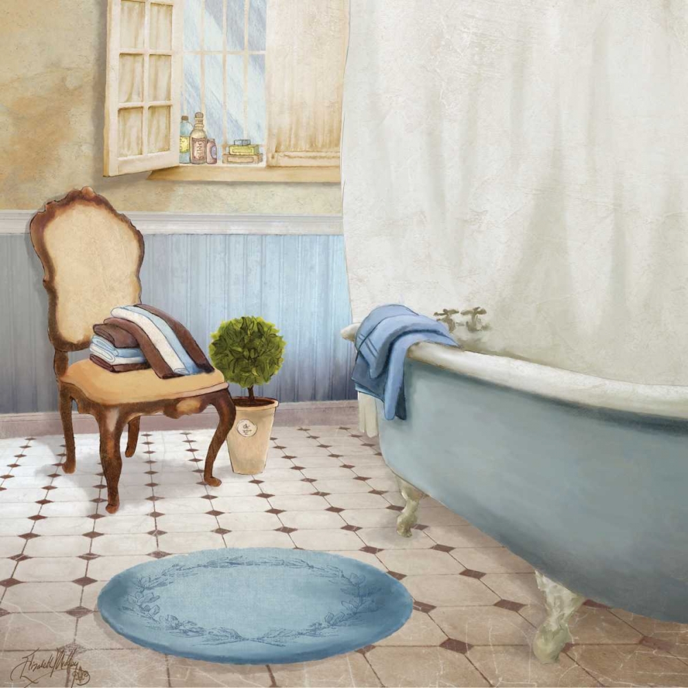 Wall Art Painting id:23803, Name: Sundance Bath I, Artist: Medley, Elizabeth