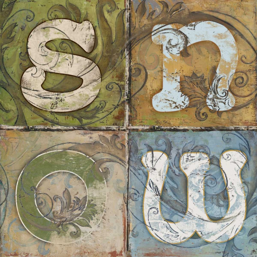 Wall art: SNOW, by Pinto, Patricia