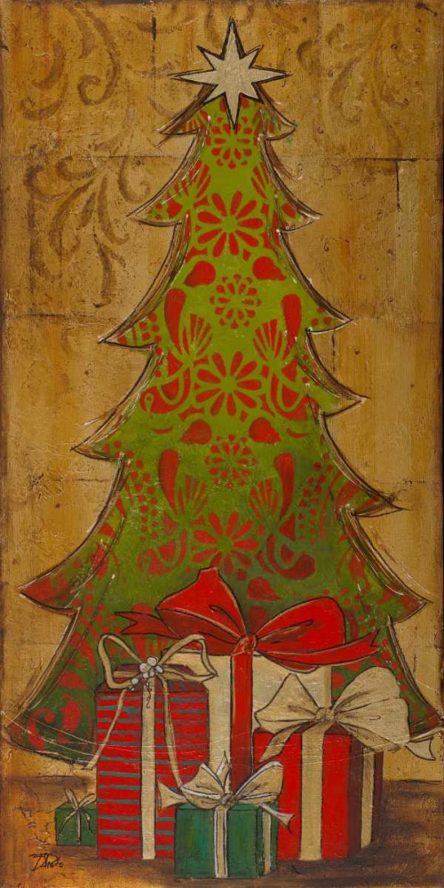 Wall art: Christmas Tree I, by Pinto, Patricia