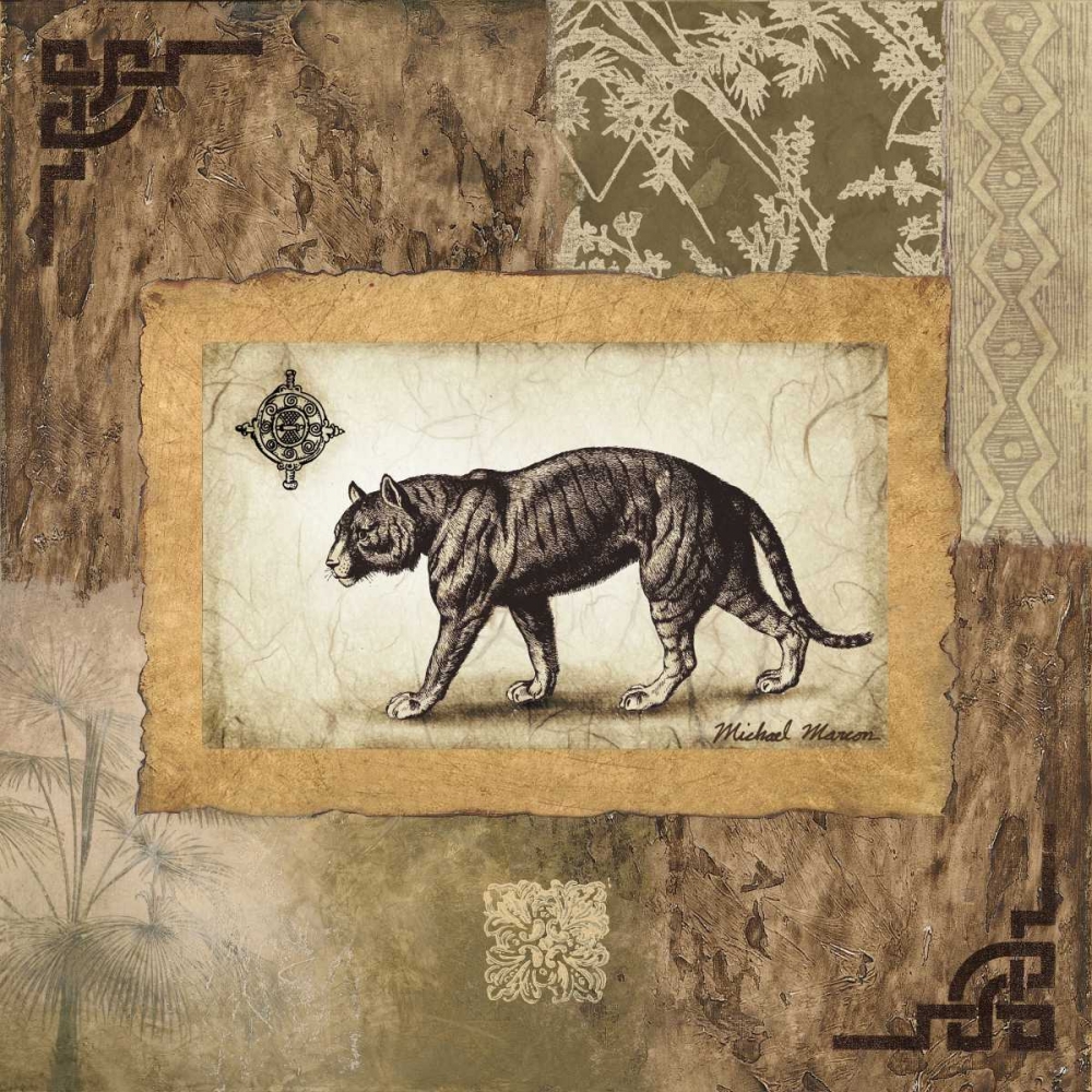 Wall art: Ashanti Motifs I, by Marcon, Michael