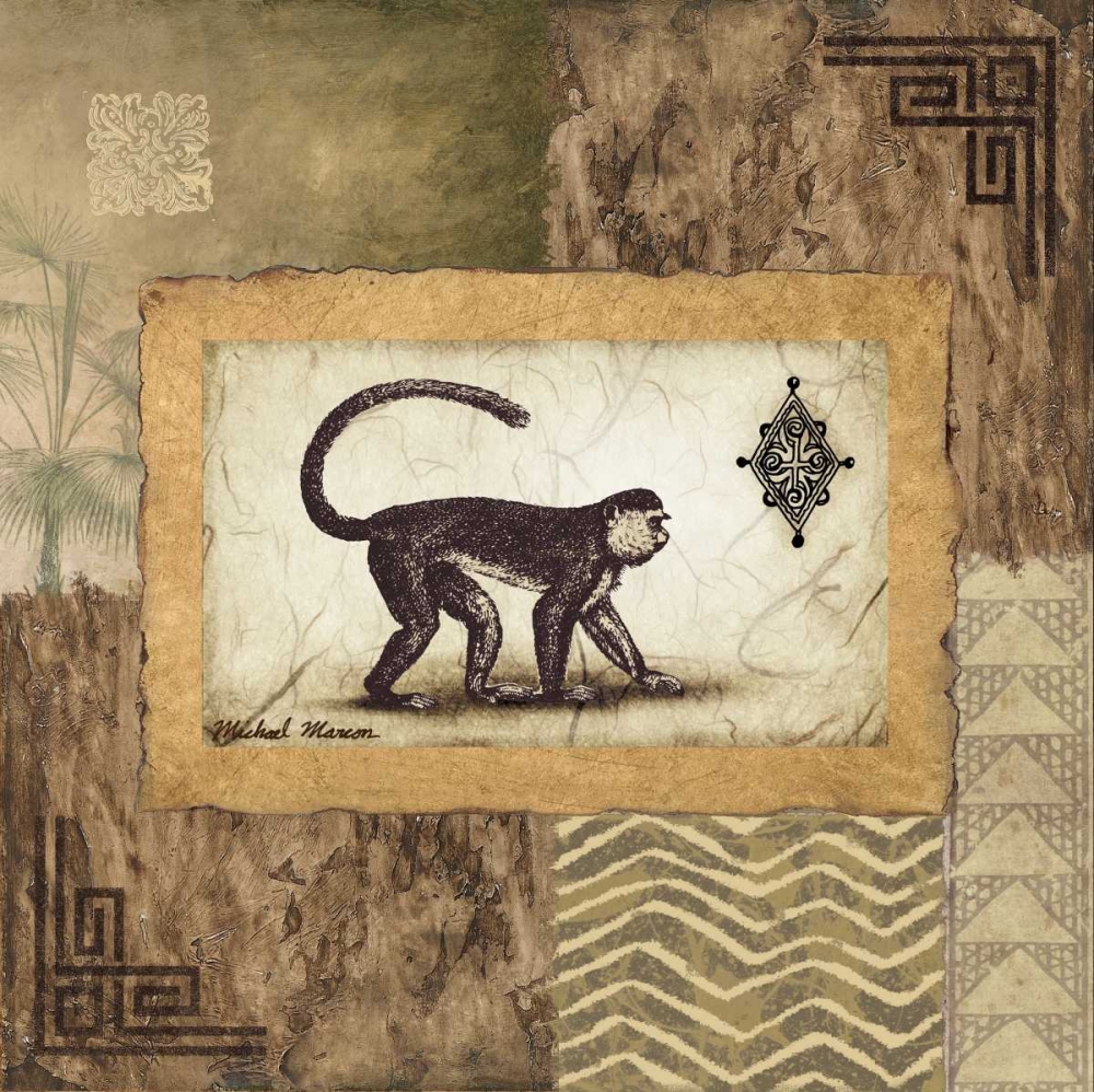 Wall art: Ashanti Motifs II, by Marcon, Michael