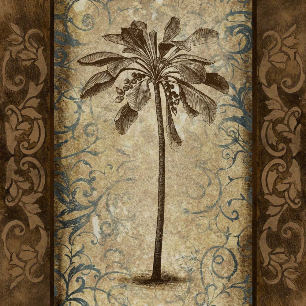 Wall Art Painting id:32503, Name: Palm Square II, Artist: Marcon, Michael