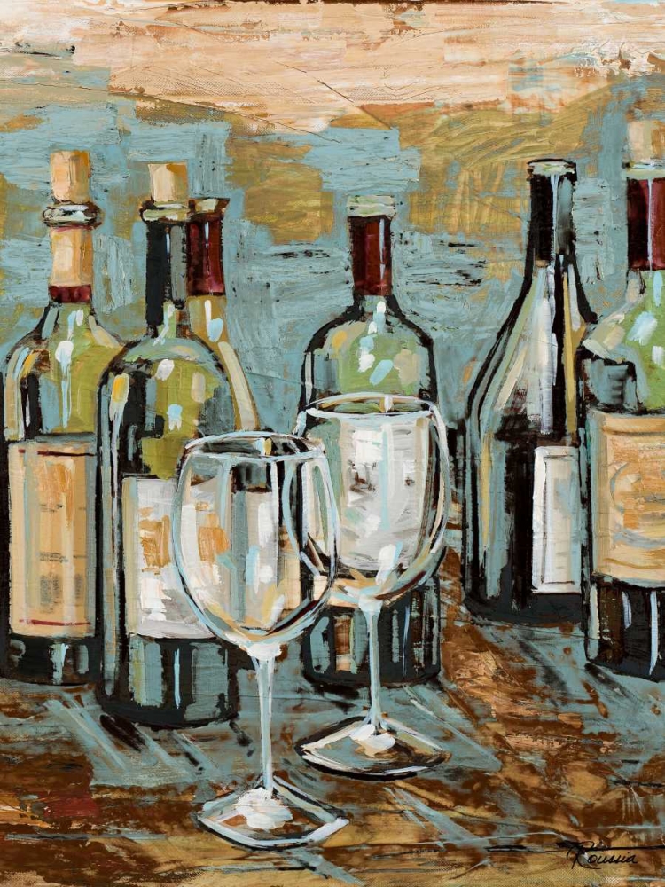 Wall Art Painting id:15433, Name: Wine II, Artist: French-Roussia, Heather A.