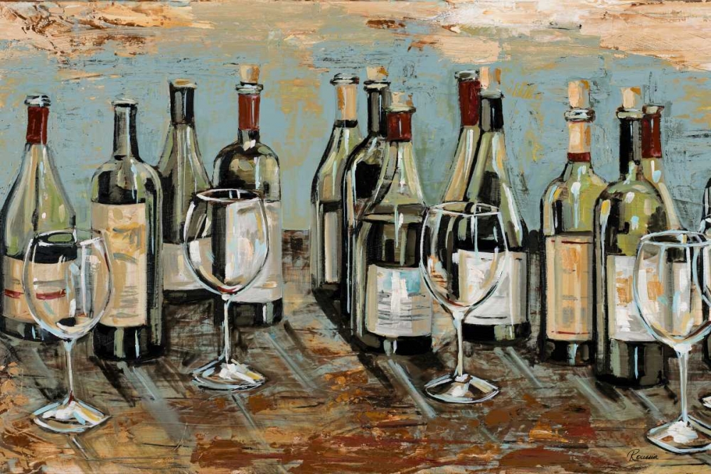Wall Art Painting id:15434, Name: Wine Bar II, Artist: French-Roussia, Heather A.