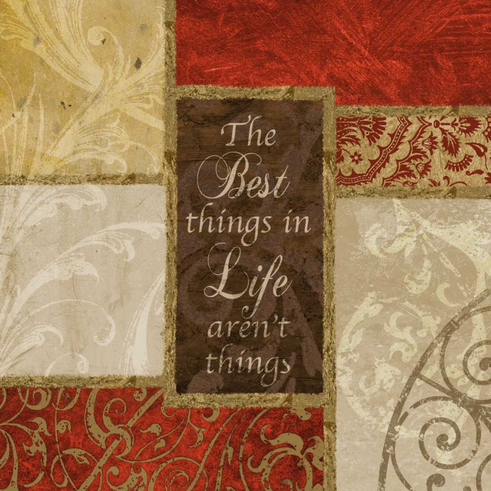 Wall Art Painting id:51156, Name: Best Things, Artist: Spaeth, John