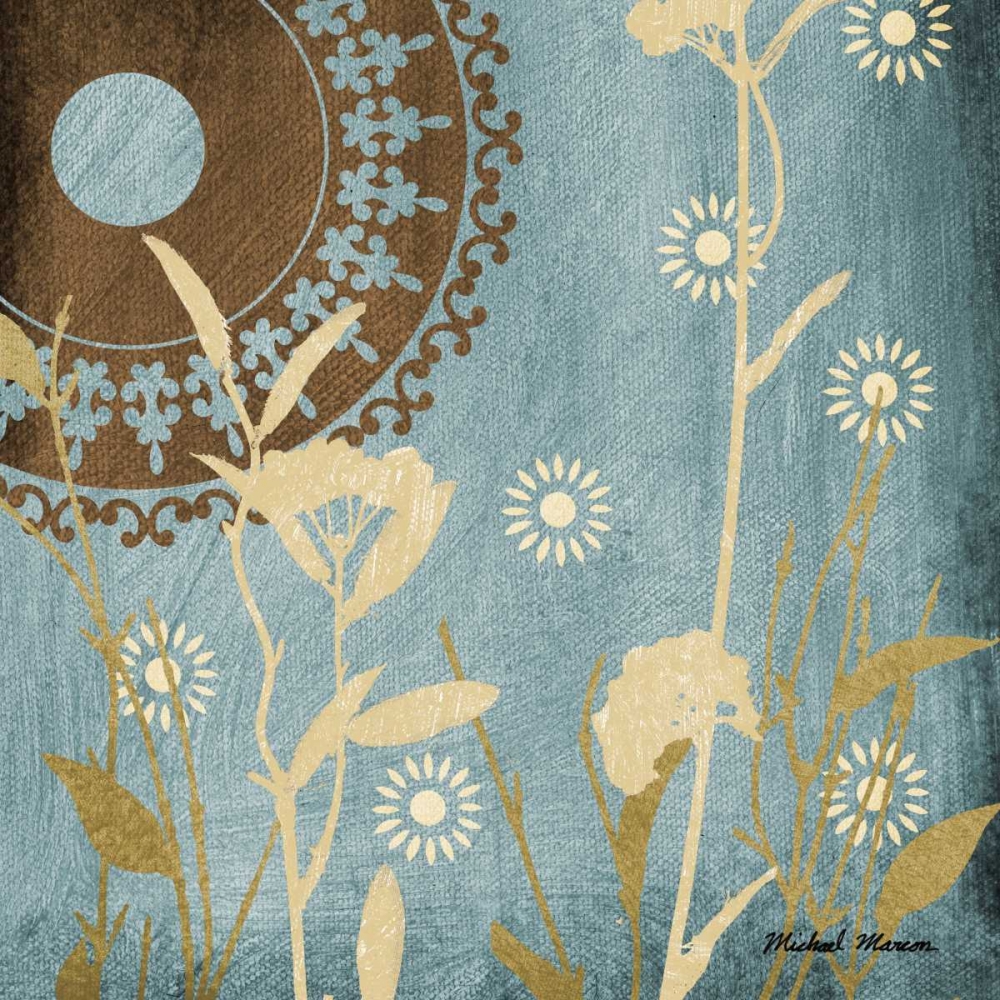 Wall Art Painting id:23998, Name: Botanical Silhouettes I, Artist: Marcon, Michael