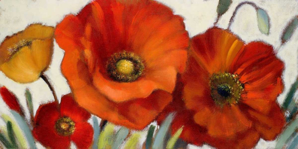 Wall Art Painting id:15454, Name: Poppy Splendor I, Artist: Loreth, Lanie