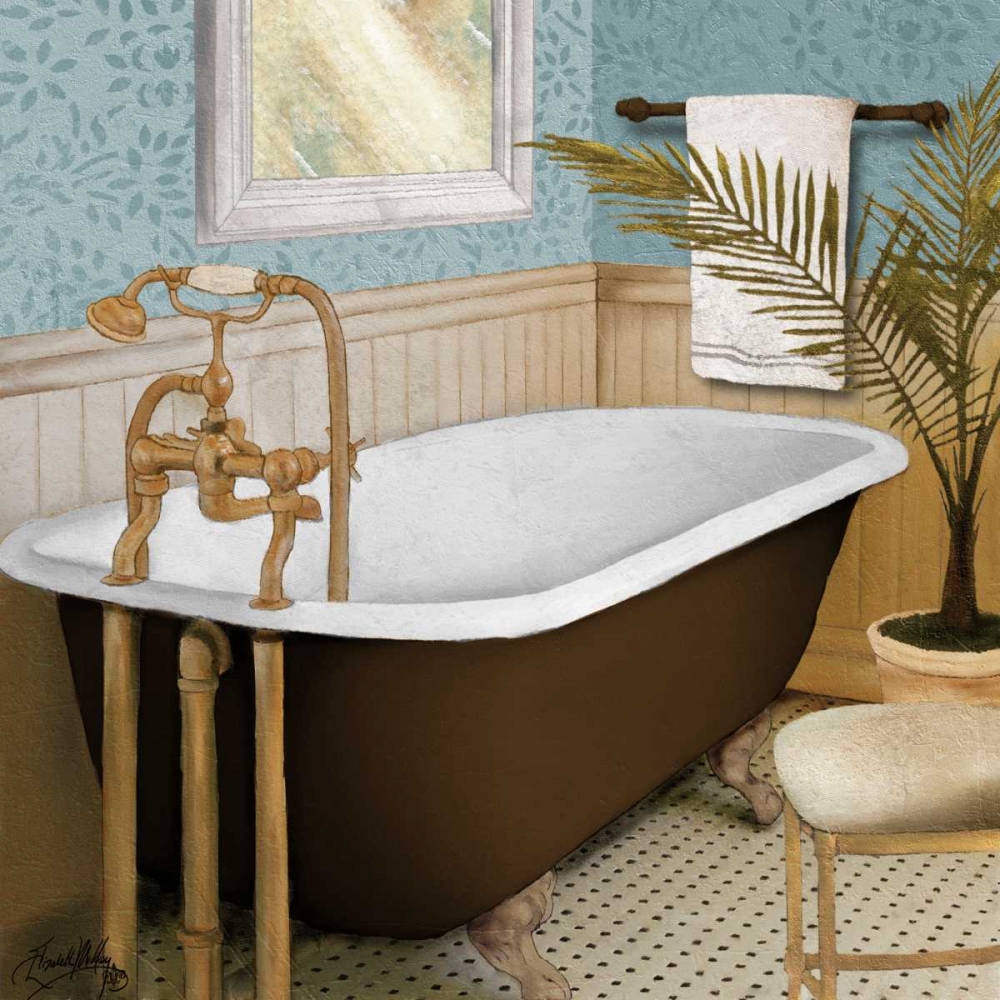 Wall Art Painting id:32440, Name: Afternoon Bath I, Artist: Medley, Elizabeth