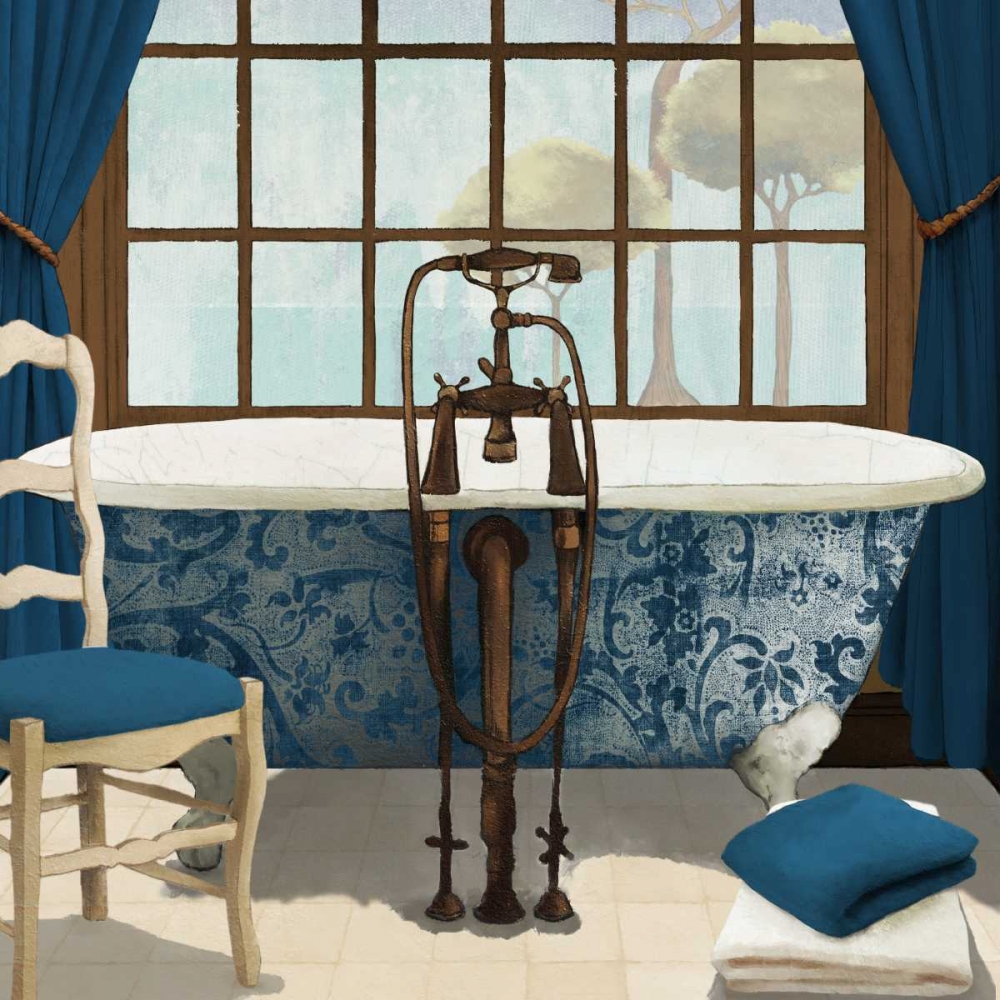 Wall Art Painting id:32453, Name: Blue View I, Artist: Medley, Elizabeth