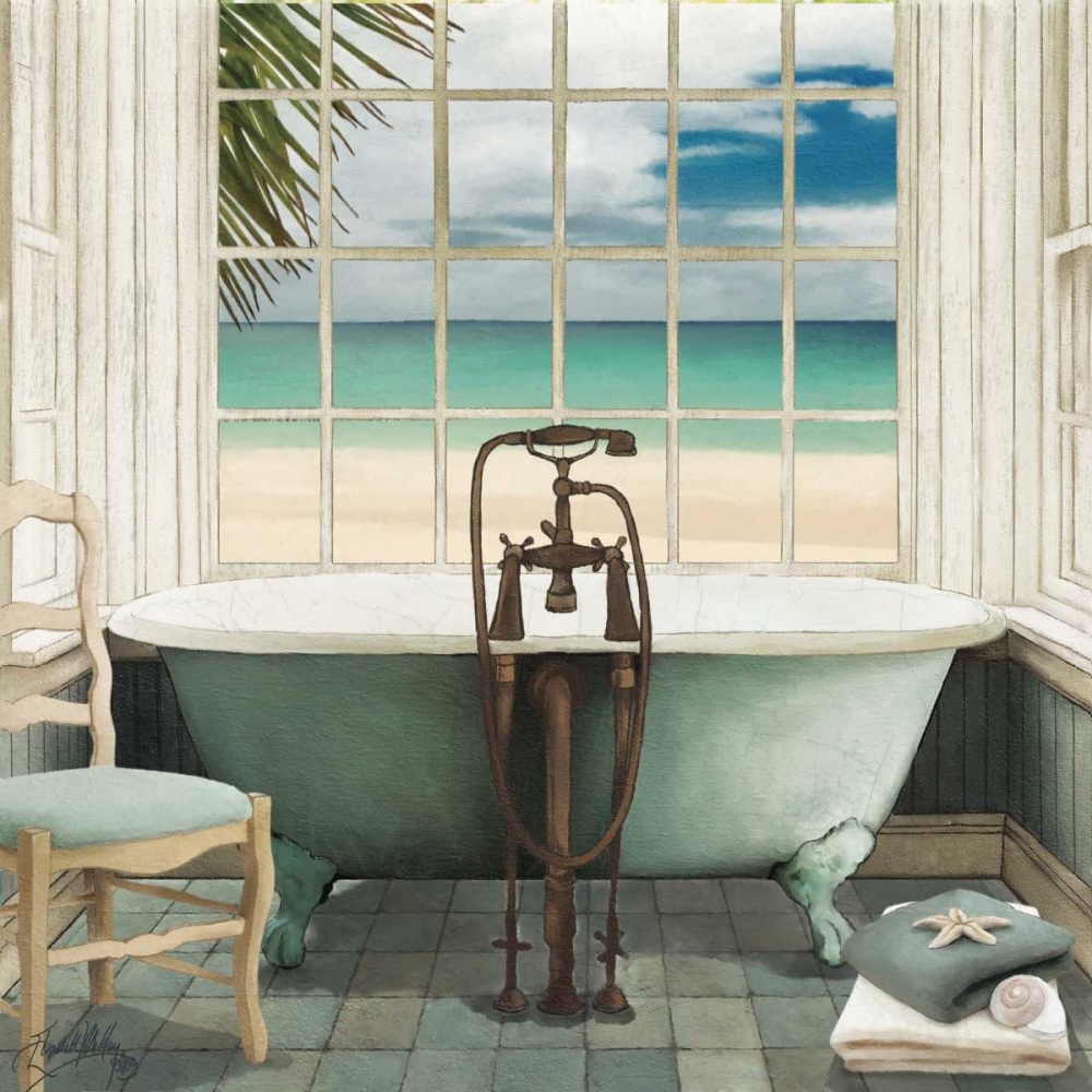 Wall Art Painting id:23590, Name: Oceanview I, Artist: Medley, Elizabeth