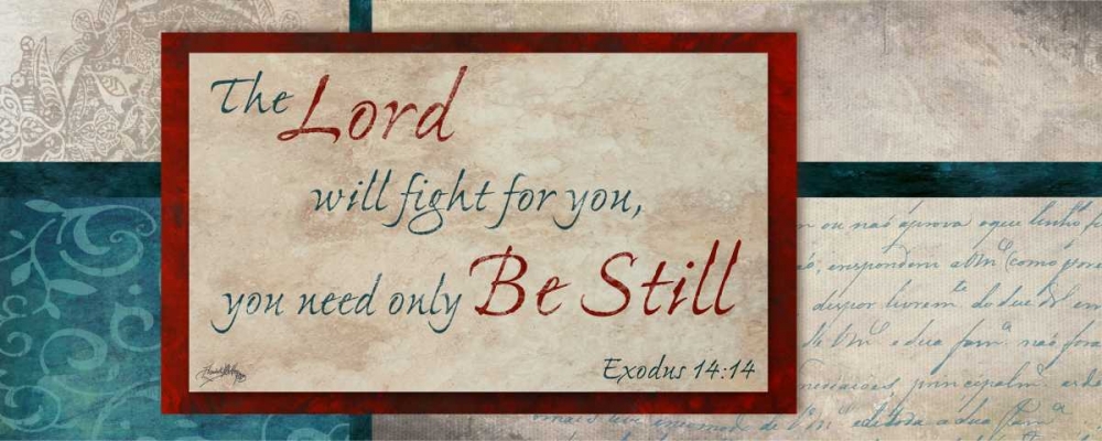 Wall Art Painting id:47579, Name: Be Still, Artist: Medley, Elizabeth