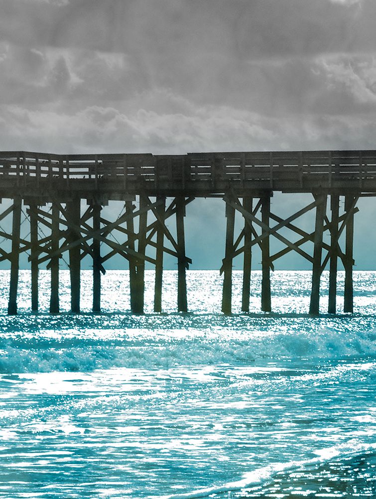 Art Print: Teal Dock II