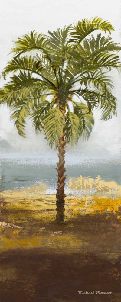 Wall Art Painting id:15472, Name: Beach Palm I, Artist: Marcon, Michael