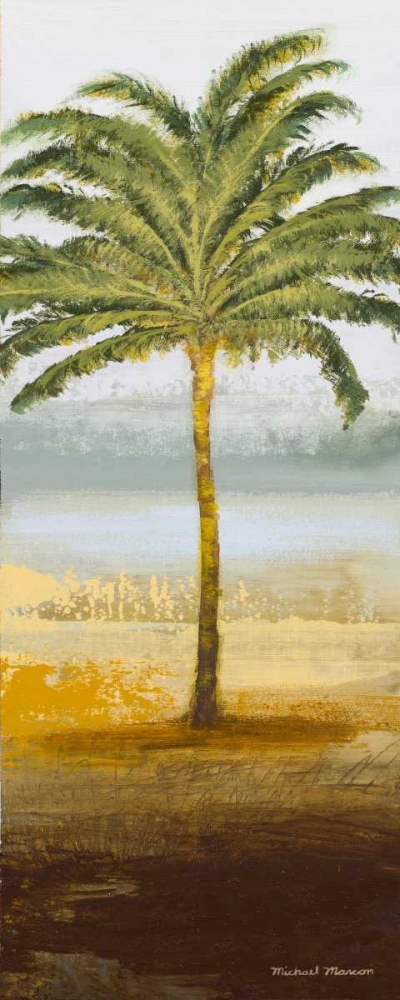 Wall Art Painting id:15473, Name: Beach Palm II, Artist: Marcon, Michael