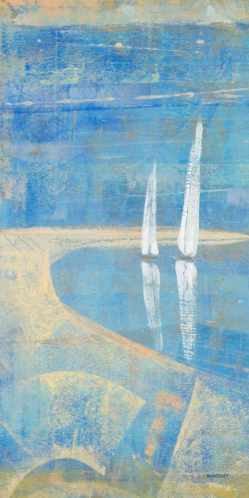 Wall Art Painting id:52051, Name: In the Distance I, Artist: Kingsley