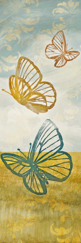 Art Print: Fluttering Field I